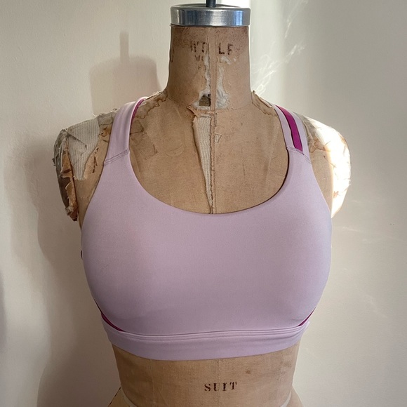 Athleta Other - Athleta sports bra pink XS